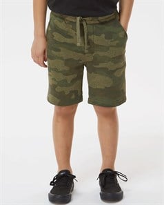 preview image of Independent Trading Co. PRM16SRT Youth Lightweight Special Blend Sweatshorts