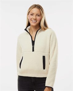 preview image of Boxercraft BW8501 Women's Everest Half Zip Pullover