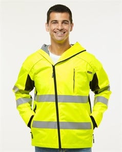 preview image of Kishigo WB102 Premium Black Series Windbreaker