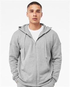 BELLA + CANVAS 3759 Unisex Sponge Fleece DTM Full-Zip Hoodie