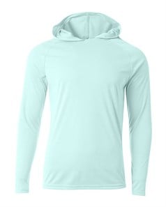 preview image of A4 N3409 Cooling Performance Hooded Long Sleeve T-Shirt