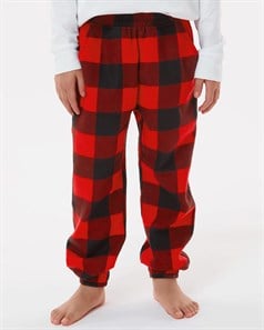 preview image of Burnside 4810 Youth Flannel Joggers