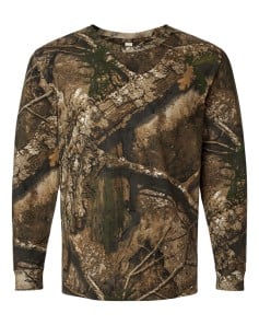 preview image of Code Five 3981 Adult Realtree Camo Long Sleeve Tee