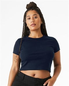preview image of BELLA + CANVAS 1010 Women's Micro Rib Baby Tee