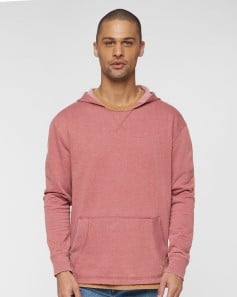 preview image of LAT 6936 Unisex Vintage Wash Fleece Hoodie