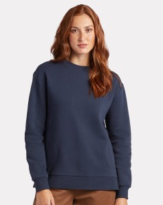 preview image of Alternative 8809PF Women's Eco Cozy Fleece Crewneck Sweatshirt