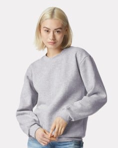 preview image of American Apparel RF496 ReFlex Fleece Crewneck Sweatshirt