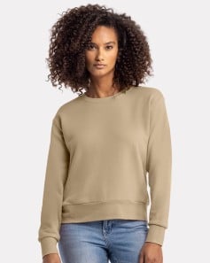 preview image of Next Level 9084 Women's Laguna Sueded Sweatshirt