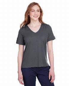 preview image of MV Sport W19439 Women's Heathered Jersey Hooded Tunic