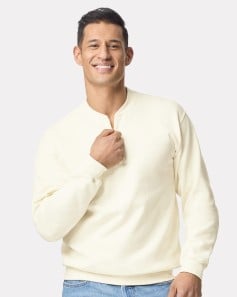 preview image of Gildan SF008 Softstyle Midweight 1/4 Zip Sweatshirt