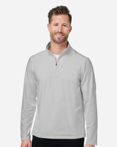 preview image of Devon & Jones DG425 Men's Raleigh Stretch Quarter-Zip Pullover