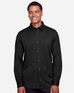 preview image of Devon & Jones DG20Z Men's CrownLux Performance® Plaited Dress Shirt