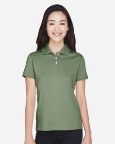 preview image of Devon & Jones D140SW Women's Perfect Pima Interlock Polo