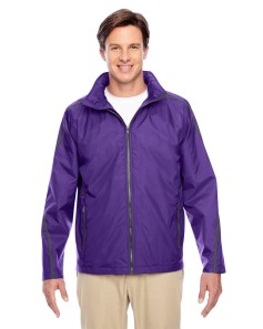 preview image of Team 365 TT72 Unisex Conquest Jacket with Fleece Lining