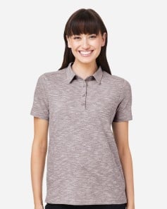 preview image of North End NE115W Women's Eclipse Jacquard Polo