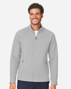 preview image of North End NE727 Men's Spirit Textured Full-Zip