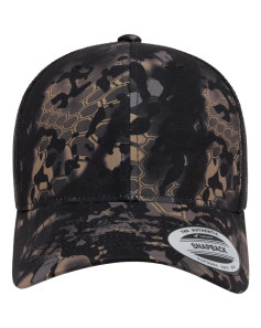 preview image of YP Classics 6606 Six-Panel Retro Trucker Cap