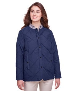 preview image of UltraClub UC708W Women's Dawson Quilted Hacking Jacket