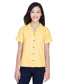 preview image of UltraClub 8981 Women's Cabana Breeze Camp Shirt
