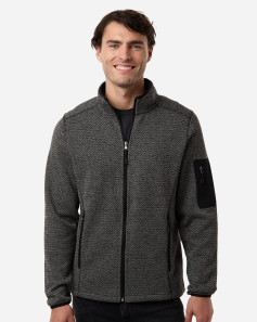 preview image of North End NE730 Men's Jasper Full-Zip Fleece Jacket