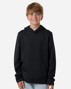 preview image of Team 365 TT400Y Youth Squad Hooded Tech Fleece Pullover