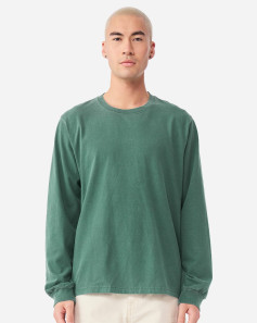 preview image of BELLA + CANVAS 4851GD Unisex Heavyweight Garment-Dyed Long Sleeve Tee