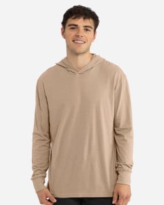 preview image of Next Level 6221 Unisex CVC Hoodie Long Sleeve T-Shirt