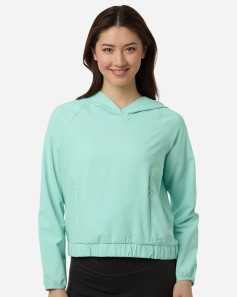 preview image of CORE365 CE520LW Women's UltraUVP Shoreline Long Sleeve Hooded Pullover