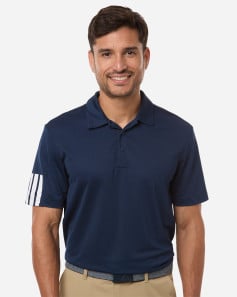 preview image of Adidas A719 Men's Performance 3-Stripes Climacool Polo