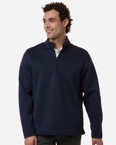 preview image of Puma Golf 638595 Men's Pebble Quarter-Zip Pullover