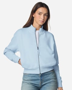 preview image of American Apparel FTJ00 Women's French Terry Full-Zip Jacket