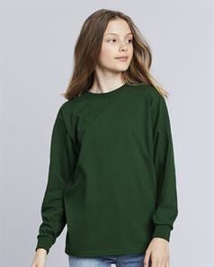 preview image of Gildan 5400B Heavy Cotton Youth Long Sleeve T-Shirt