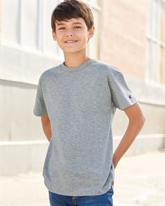 Champion T435 Youth Short Sleeve Tagless T-Shirt