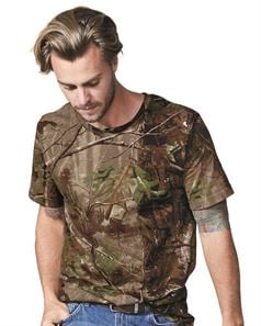 Code Five 3980 Adult Realtree Camo Tee