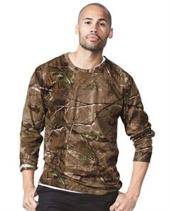 preview image of Code Five 3981 Adult Realtree Camo Long Sleeve Tee