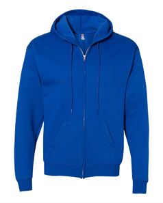 preview image of Hanes P180 Ecosmart Full-Zip Hooded Sweatshirt