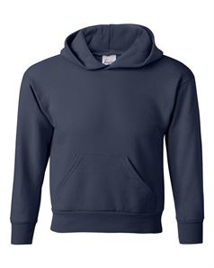 preview image of Hanes P473 Ecosmart Youth Hooded Sweatshirt