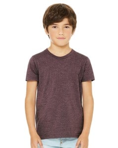 Bella + Canvas 3001Y Youth Short Sleeve Crewneck Jersey Tee