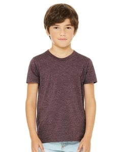 preview image of Bella + Canvas 3001Ycvc Youth Short Sleeve Crewneck Jersey Tee