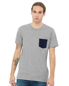 preview image of Bella + Canvas 3021 Jersey Pocket Tee