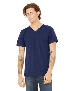 preview image of Bella + Canvas 3415 Unisex Triblend Short Sleeve V-Neck Tee