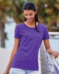 preview image of Fruit of the Loom L3930R HD Cotton Women's Short Sleeve T-Shirt