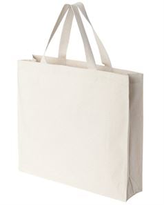 preview image of Liberty Bags 8501 12 Ounce Gusseted Canvas Tote