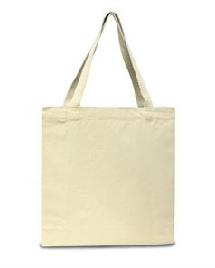 preview image of Liberty Bags 8503 12 Ounce Gusseted Cotton Canvas Tote