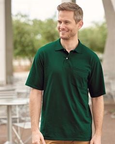 Jerzees 436MPR SpotShield 50/50 Sport Shirt with Pocket