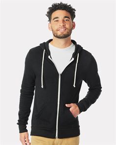 preview image of Alternative 9590 Eco-Fleece  Rocky Hooded Full-Zip Sweatshirt