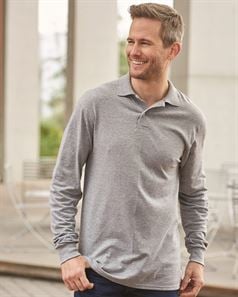 preview image of Jerzees 437MLR SpotShield 50/50 Long Sleeve Sport Shirt