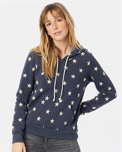 preview image of Alternative 9596 Eco-Fleece  Women's Athletics Hooded Pullover