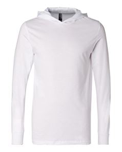 preview image of Bella + Canvas 3512 Unisex Long Sleeve Jersey Hooded Tee