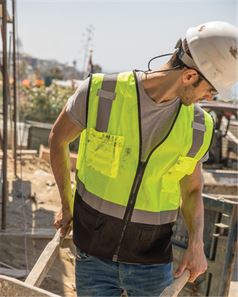 preview image of Kishigo 1509 Class 2 Black Bottom Vest